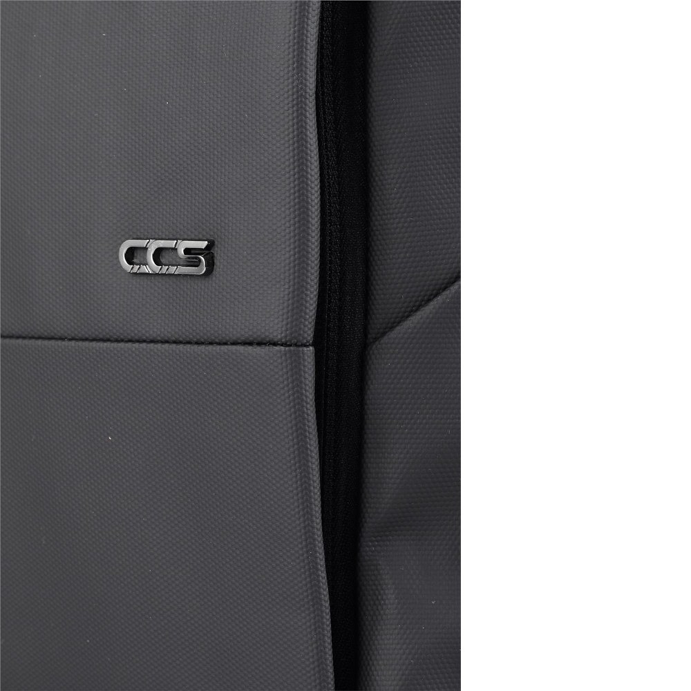 Ççs 51379 Su Geçirmez Laptop ve Evrak Sırt Çantası Siyah