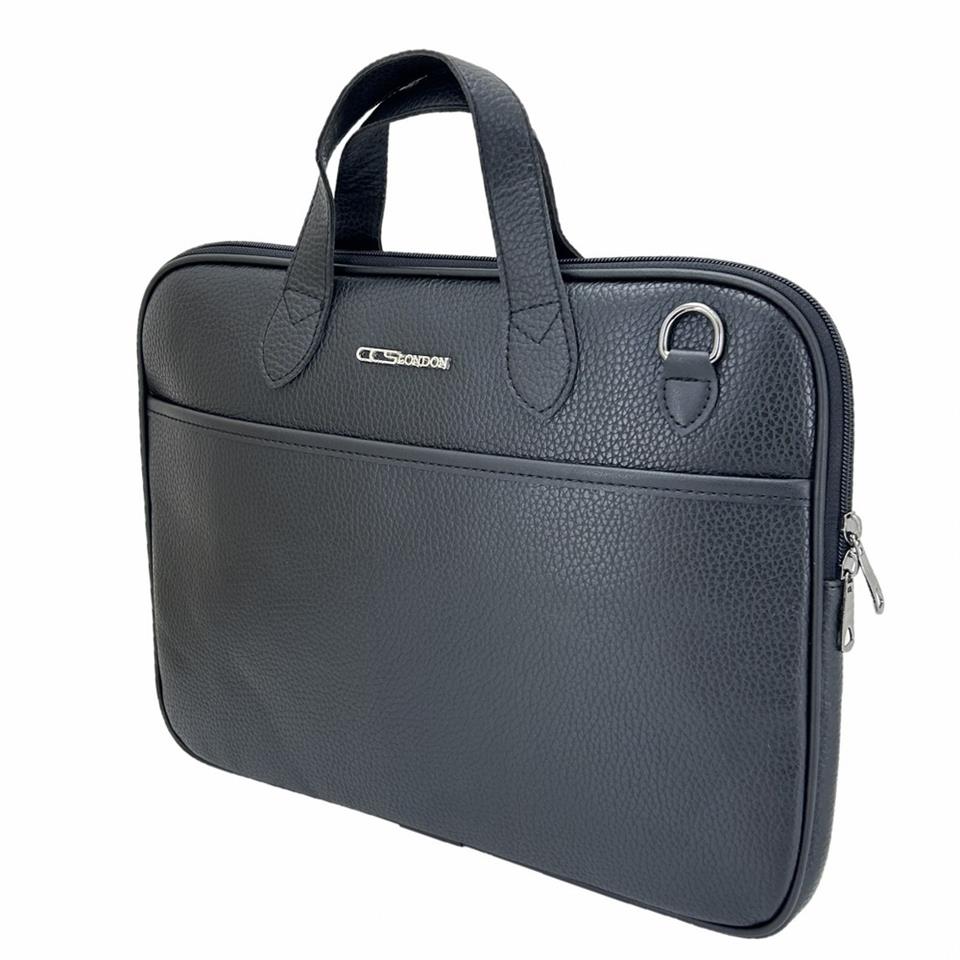 Ççs London 71455 Vegan Laptop Evrak Çantası 13 İnç Siyah