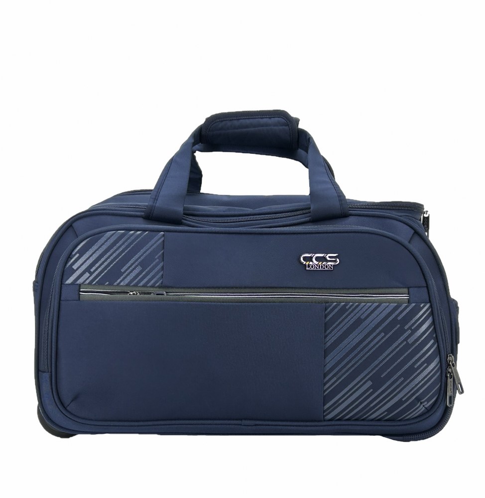 Ççs London Kabin Boy 00676 Kumaş Valiz El Çantası Lacivert