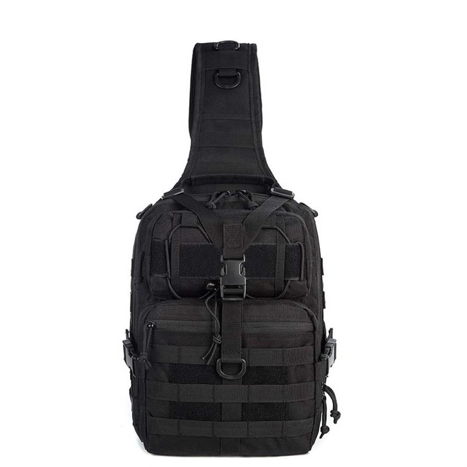 Taktikal TK1002 Bodybag 20 LT Çapraz Askılı Çanta Siyah