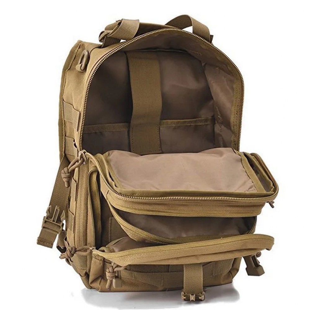 Taktikal TK1002 Bodybag 20 LT Çapraz Askılı Çanta Kamuflaj