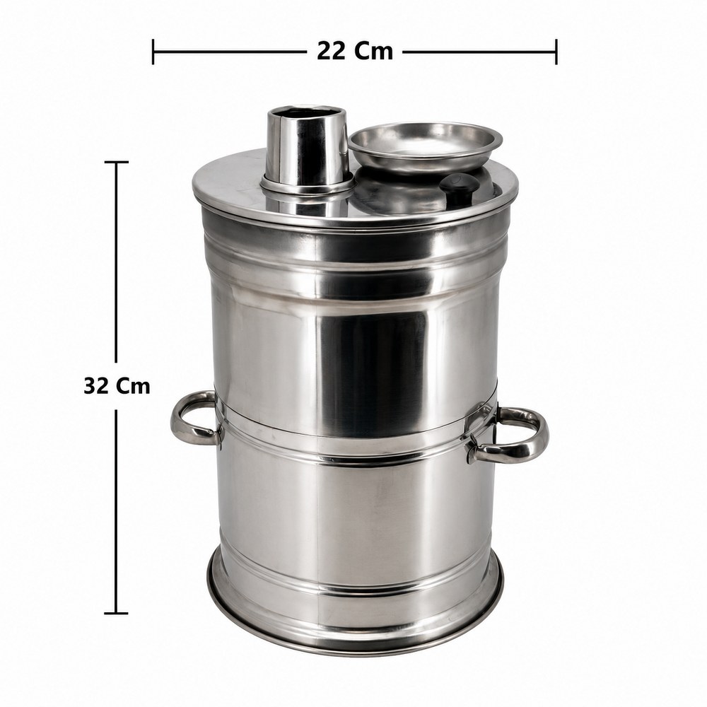 Paslanmaz Çelik 5 litre Semaver