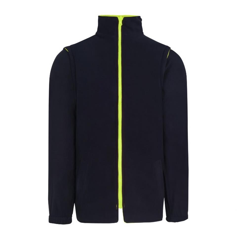 Reflektörlü 5+1 Farklı Kullanımlı Oxford 300D Parka Sarı