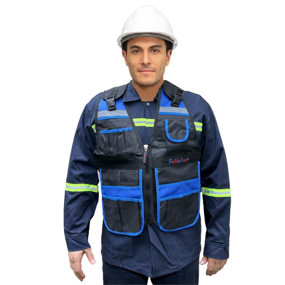 Elektrikçi Tekniker İnşaatçı Alet ve Takım Yeleği Vücut Çantası