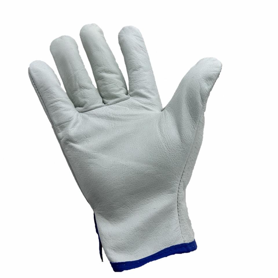 Hakiki L-XL Deri Sürücü Koruyucu Eldiven İş Eldiveni