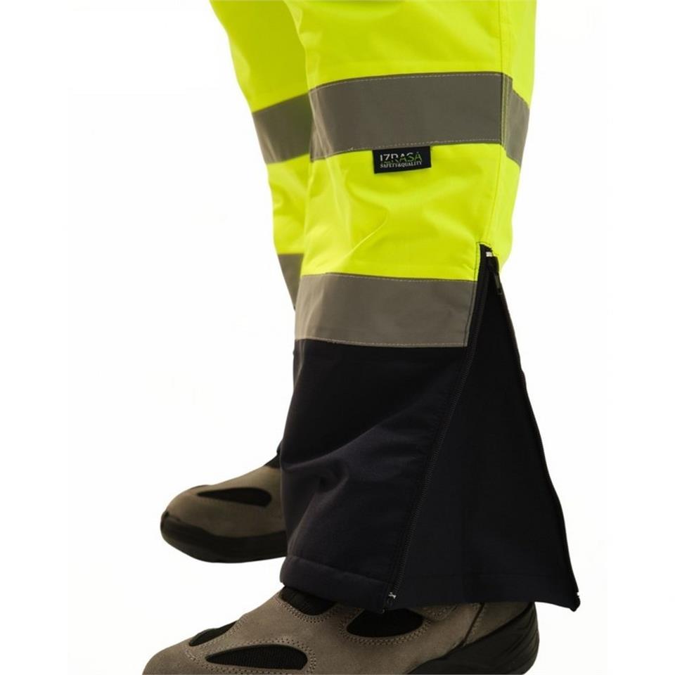 ProLine 300D Oxford Cift Renkli Reflektörlü Pantolon Sarı