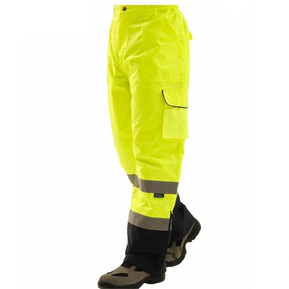 ProLine 300D Oxford Cift Renkli Reflektörlü Pantolon Sarı