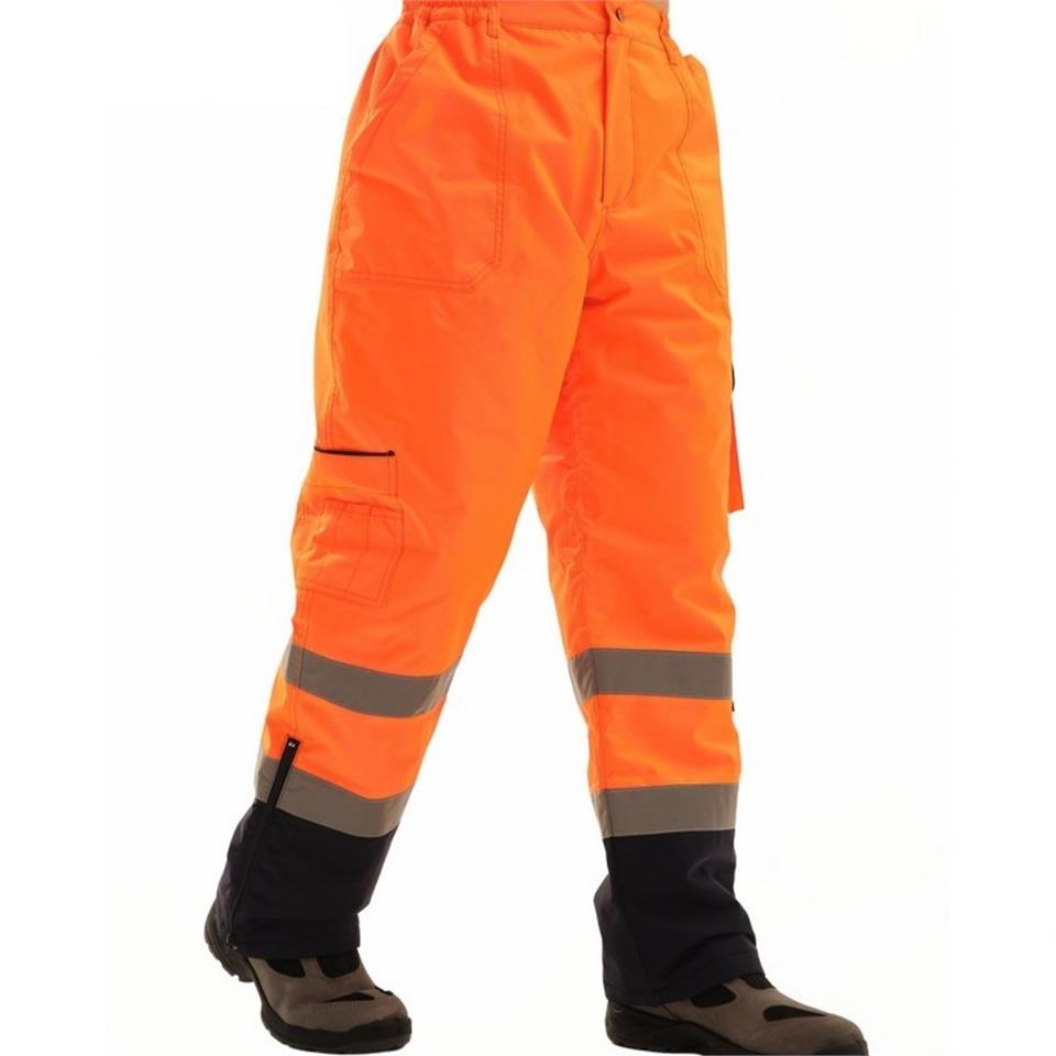 ProLine 300D Oxford Cift Renkli Reflektörlü Pantolon Turuncu