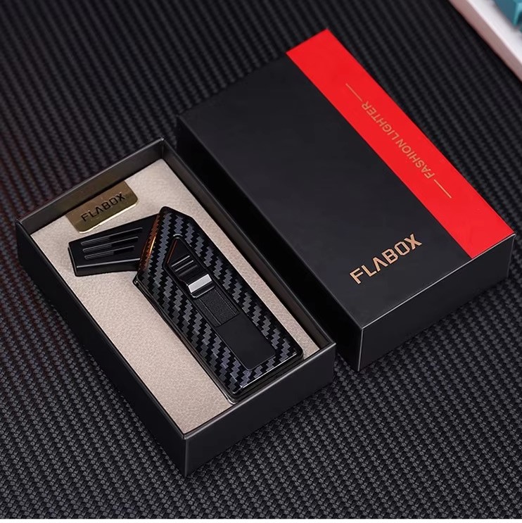 Flabox Aletli Pipo Çakmağı Desenli Kahve 