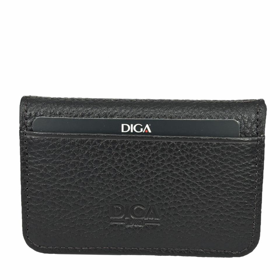 Diga 1169 Hakiki Deri Minimal Kartlık Kahve