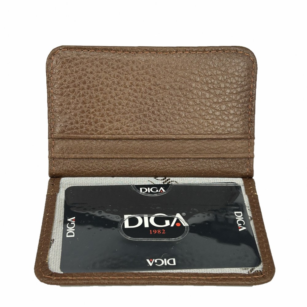 Diga 1169 Hakiki Deri Minimal Kartlık Taba