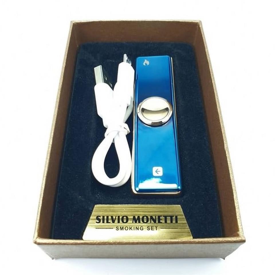 Çarklı Usb Sm680 Şarjlı Elektronik Çakmak Renkli