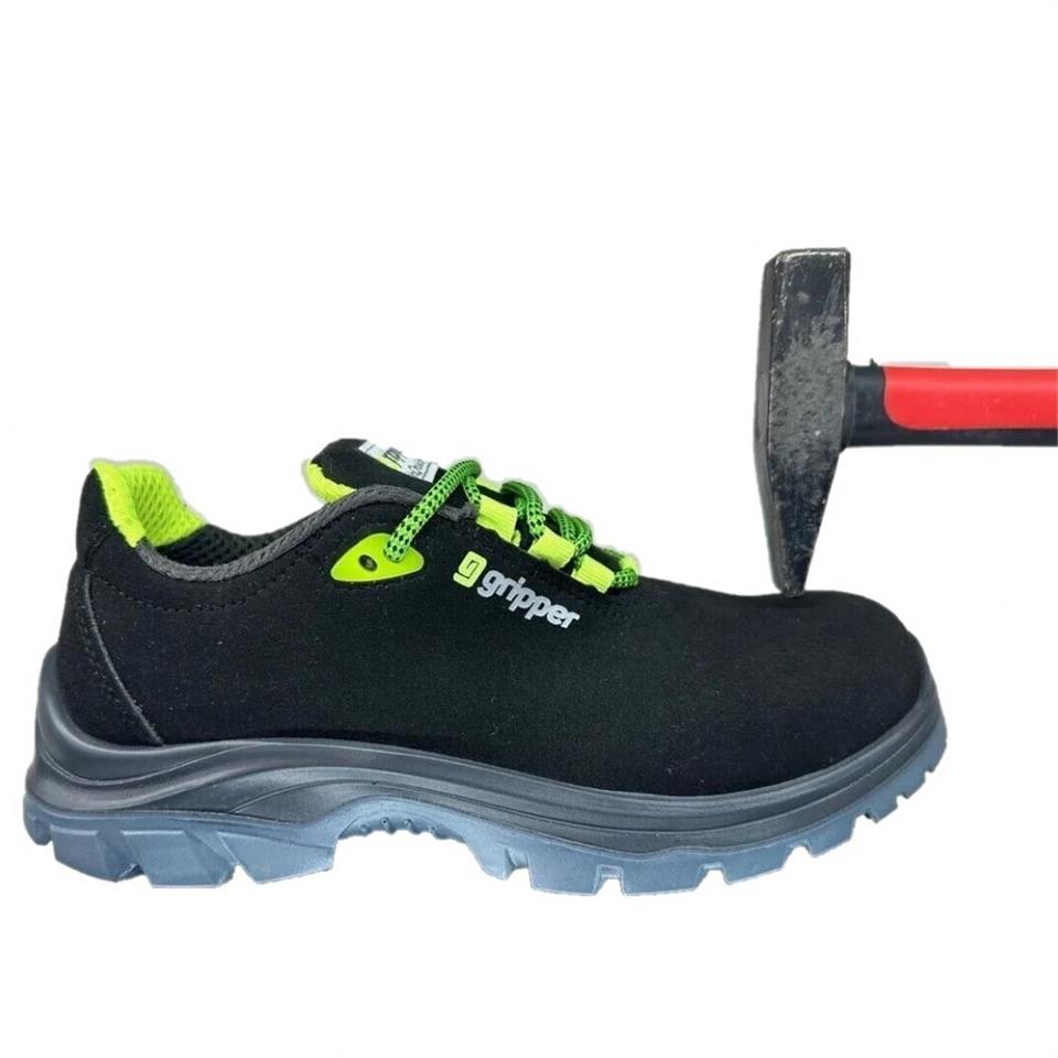 Mekap Gripper Amur S3 Kompozit Burun İş Ayakkabısı Siyah