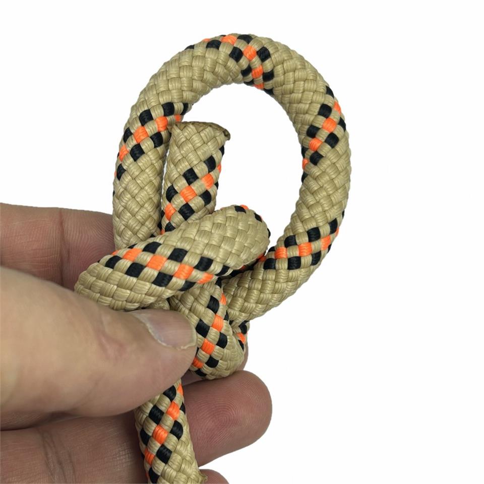 Orca 11mm Polyamid Dağcı Gemici Kurtarma İpi Statik Halat Bej