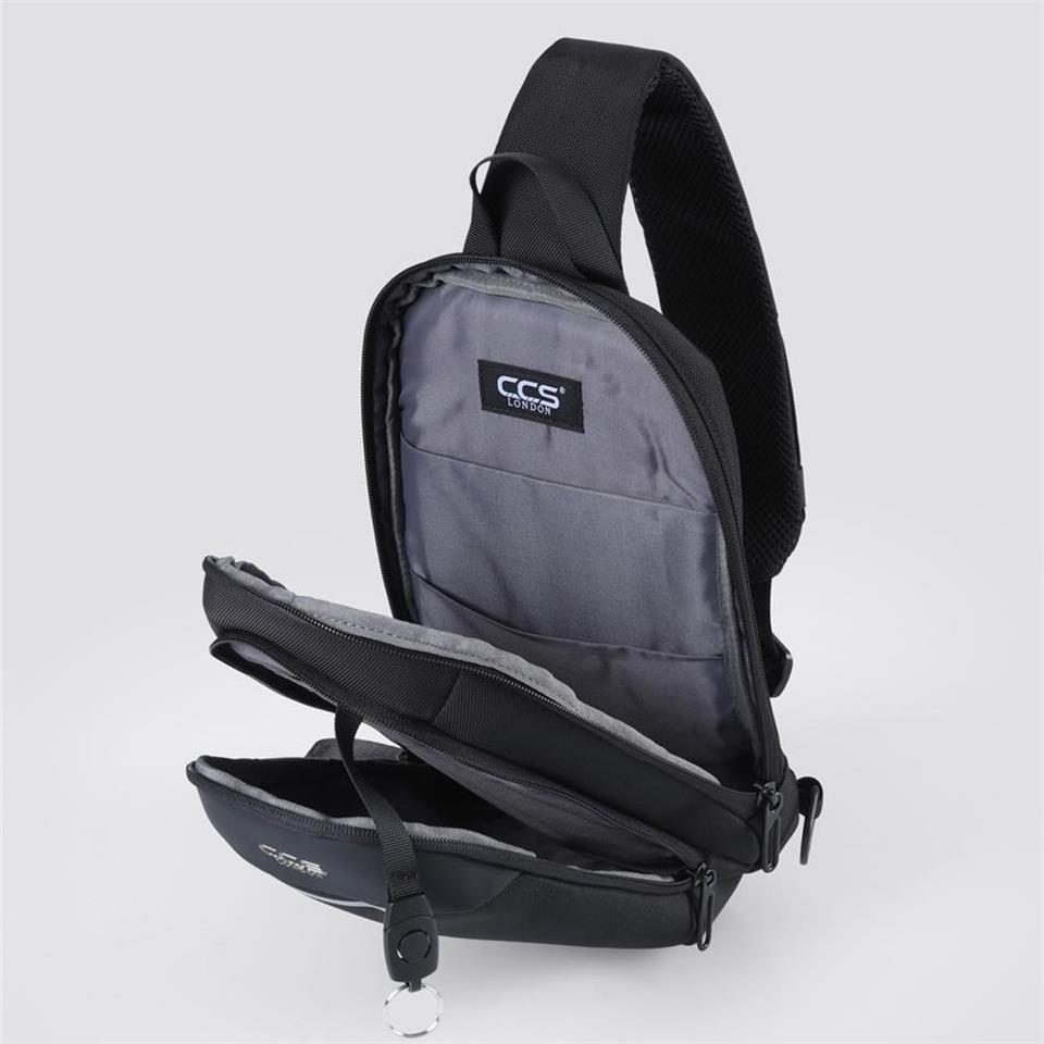 Ççs 31408 Omuz Askılı Bodybag Çapraz Çanta Siyah