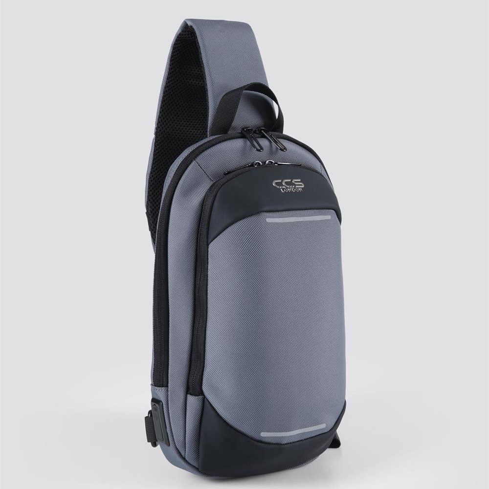 Ççs 31408 Omuz Askılı Bodybag Çapraz Çanta Gri