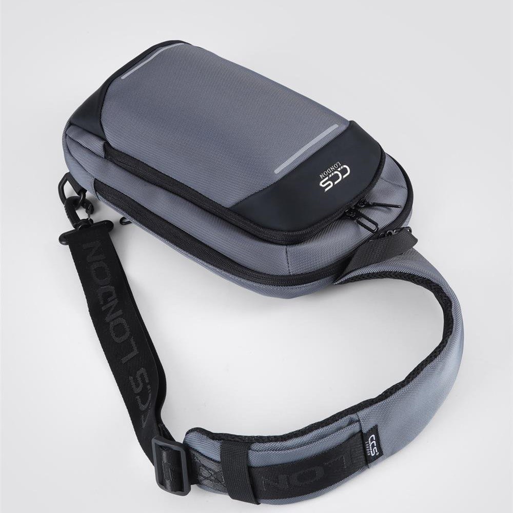 Ççs 31408 Omuz Askılı Bodybag Çapraz Çanta Gri