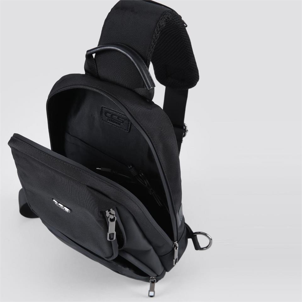 Ççs 51489 Omuz Askılı Bodybag Çapraz Çanta Siyah