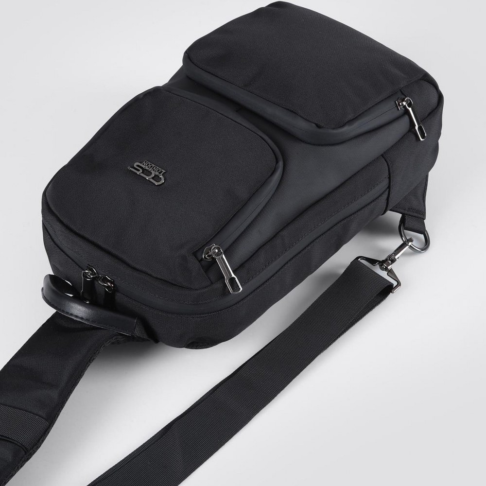 Ççs 51489 Omuz Askılı Bodybag Çapraz Çanta Siyah