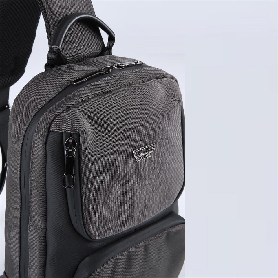 Ççs 51489 Omuz Askılı Bodybag Çapraz Çanta Gri