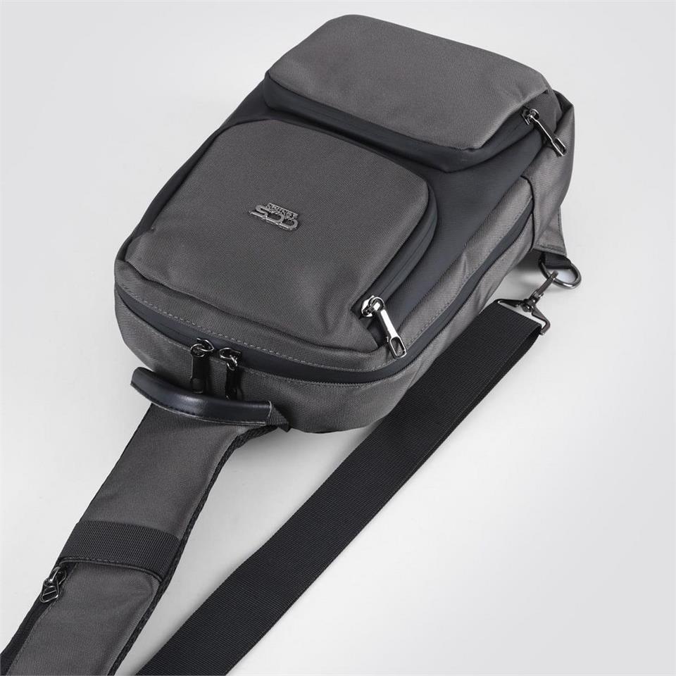 Ççs 51489 Omuz Askılı Bodybag Çapraz Çanta Gri