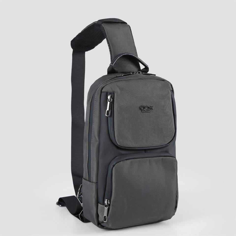 Ççs 51489 Omuz Askılı Bodybag Çapraz Çanta Gri