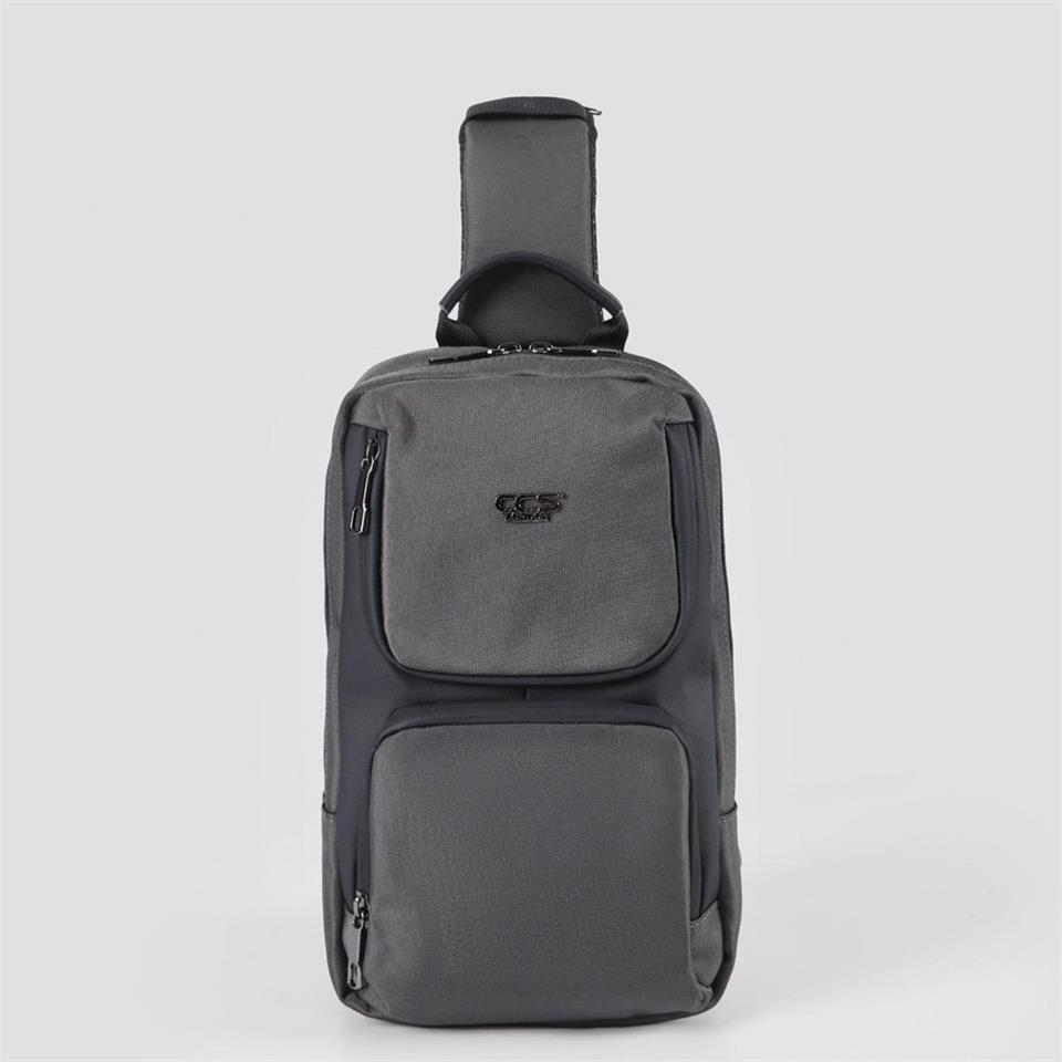 Ççs 51489 Omuz Askılı Bodybag Çapraz Çanta Gri