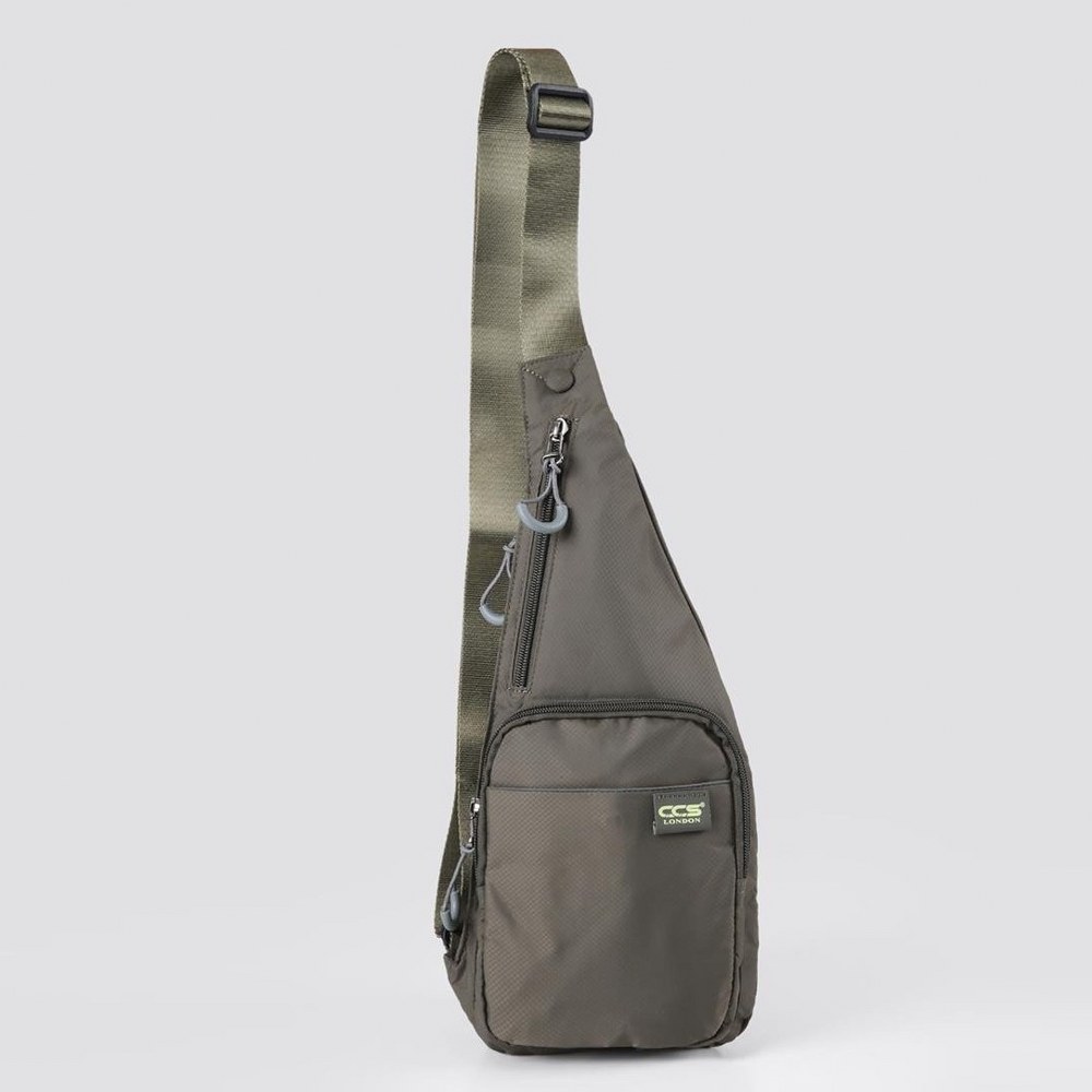Ççs 31506 Omuz Askılı Bodybag Çapraz Çanta Yeşil