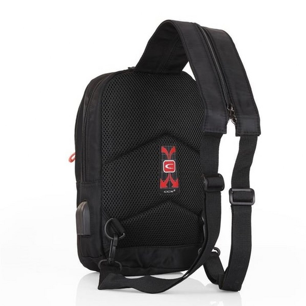 Ççs 71296 Usb Çapraz Omuz Çantası Siyah