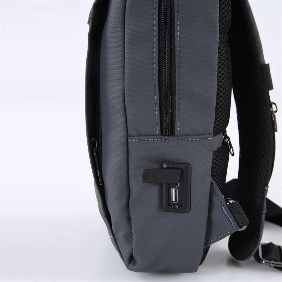 Ççs 51487 Çapraz Askılı Çanta Gri