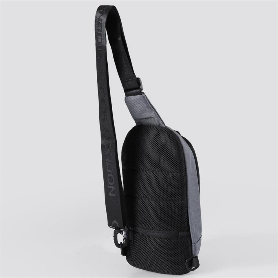 Ççs 31410 Tek Omuz Askılı Sırt ve Göğüs Çantası Gri