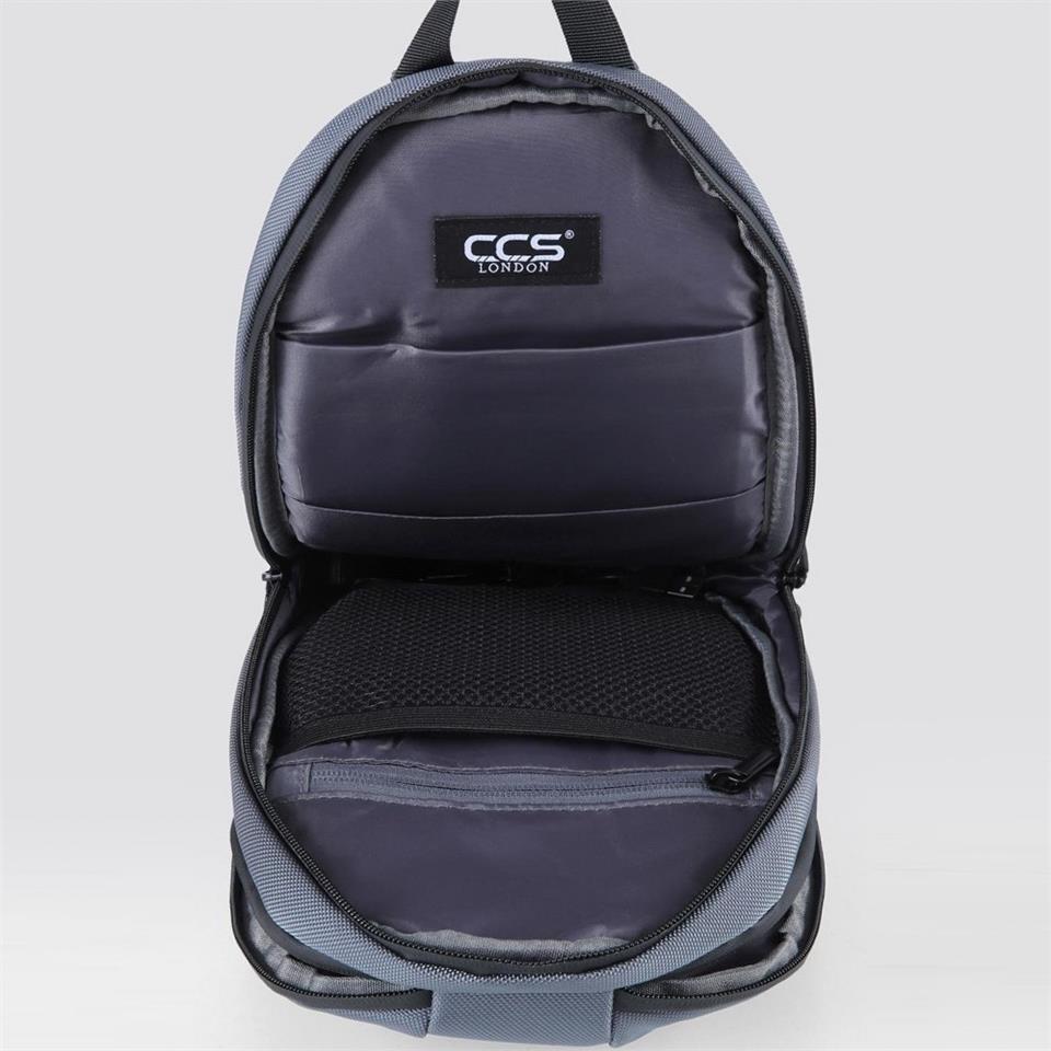 Ççs 31409 Tek Omuz Askılı Sırt ve Göğüs Çantası Gri