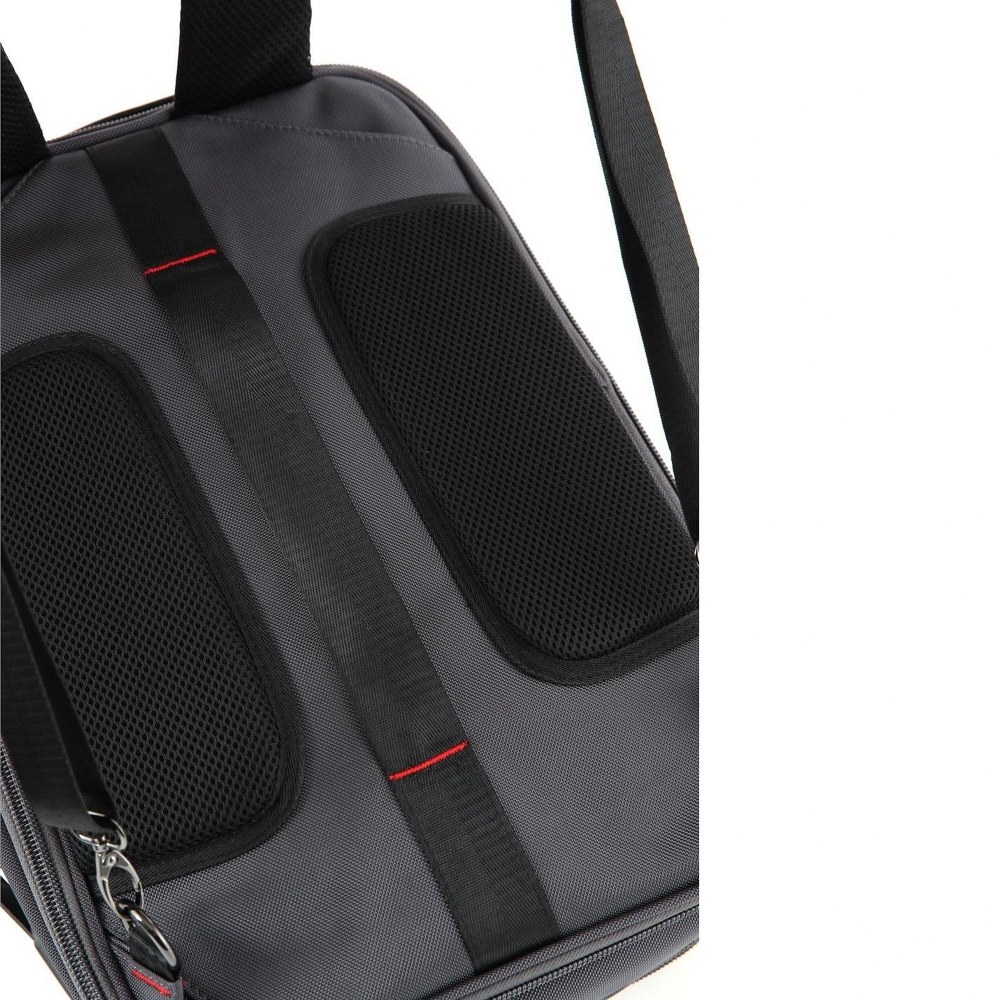 Ççs 51269 Şifreli Usb Laptop ve Evrak Sırt ve Omuz Çantası Gri