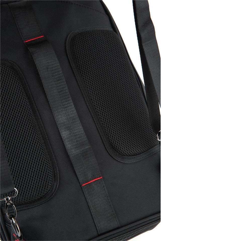 Ççs 51271 Şifreli Laptop ve Evrak Sırt ve Omuz Çantası Siyah
