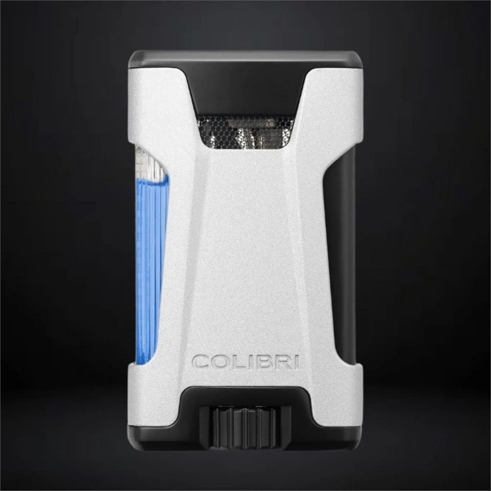 Colibri Rebel Çift Jet Puro Çakmağı Gri