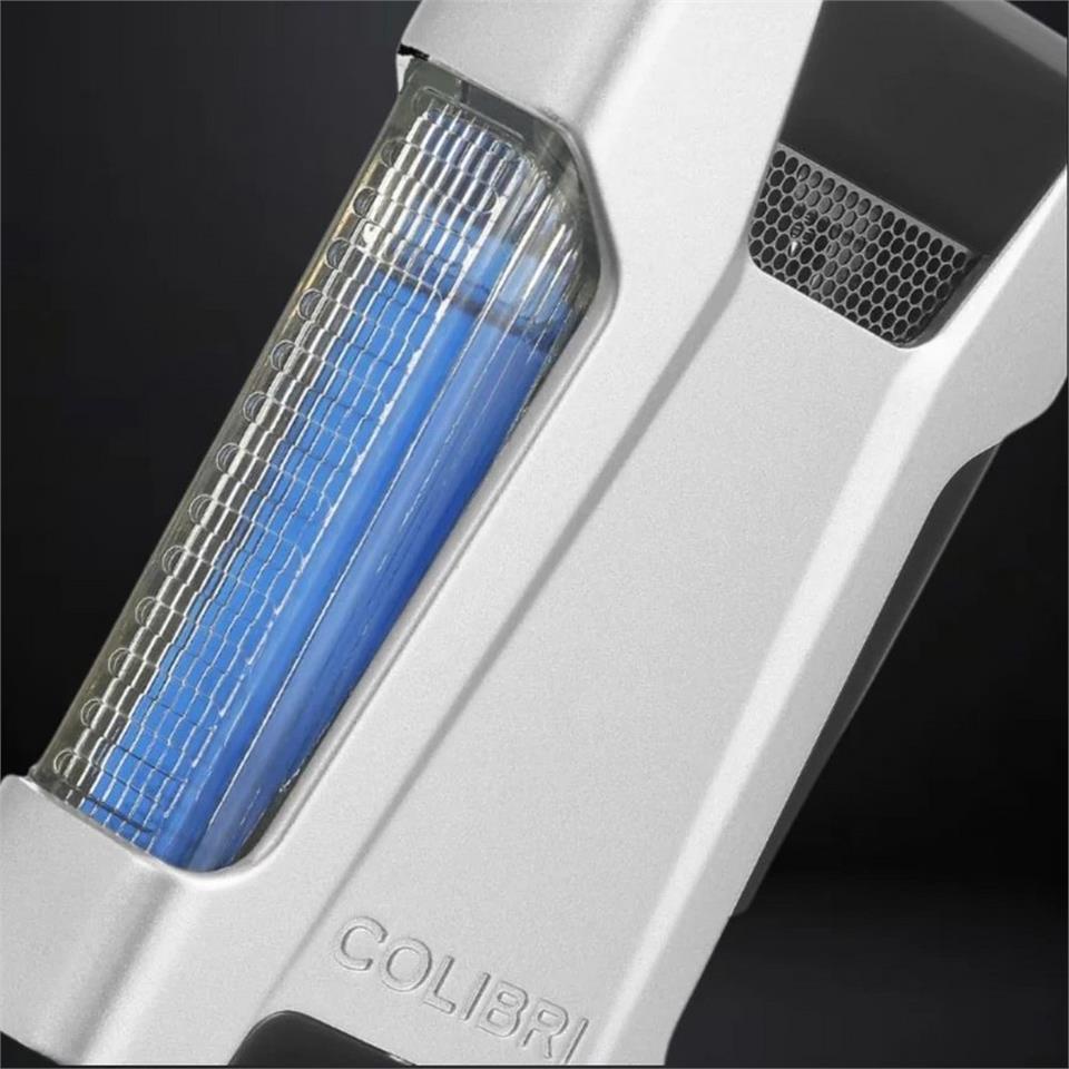 Colibri Rebel Çift Jet Puro Çakmağı Gri