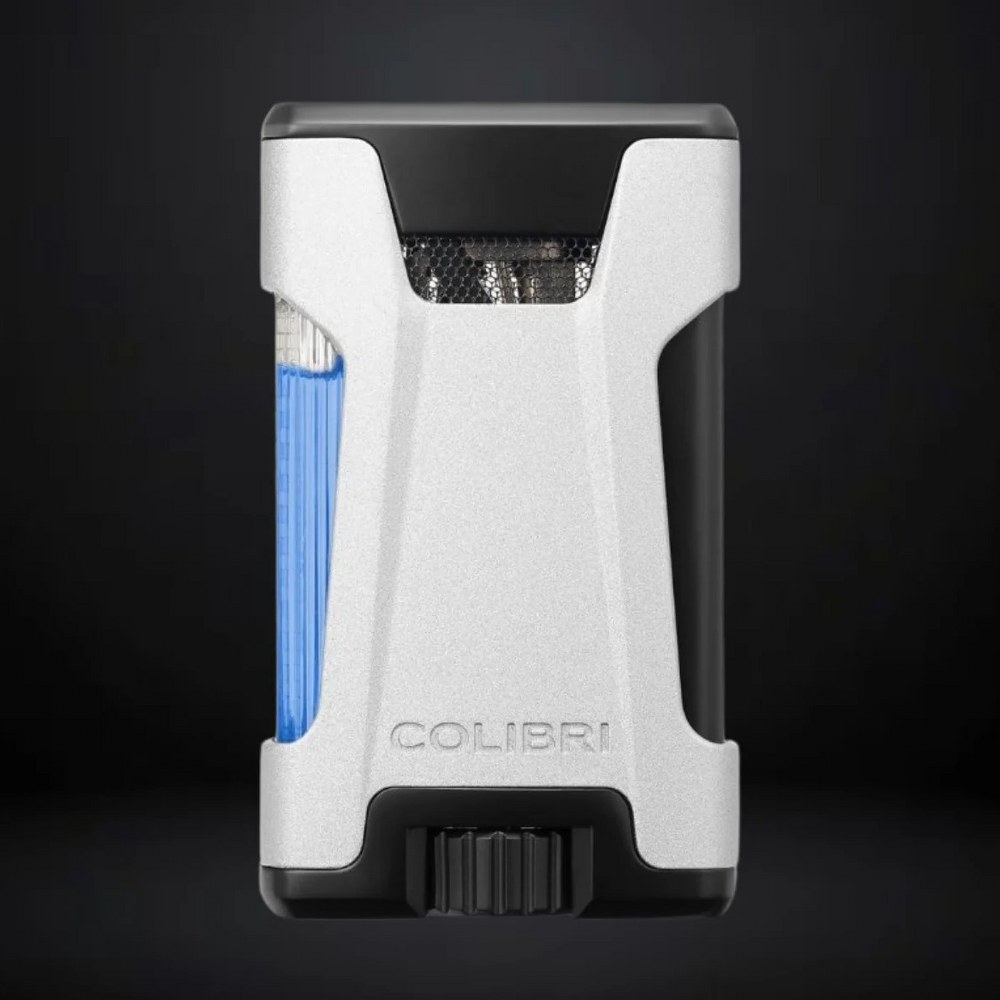 Colibri Rebel Çift Jet Puro Çakmağı Gri