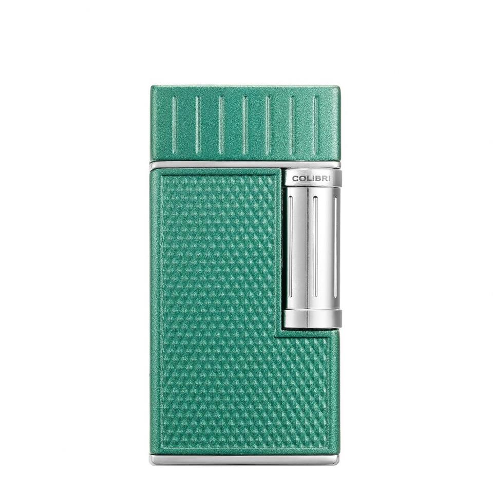 Colibri Julius Çift Alevli Puro Çakmağı Yeşil