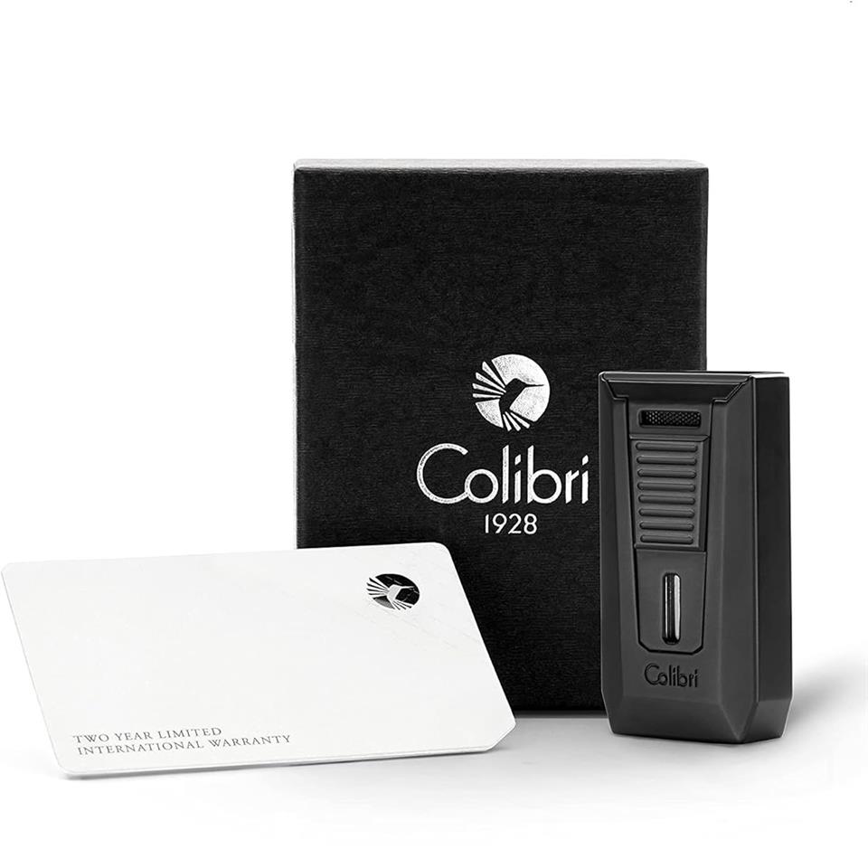 Colibri Slide Çift Alevli Çakmak Puro Çakmağı