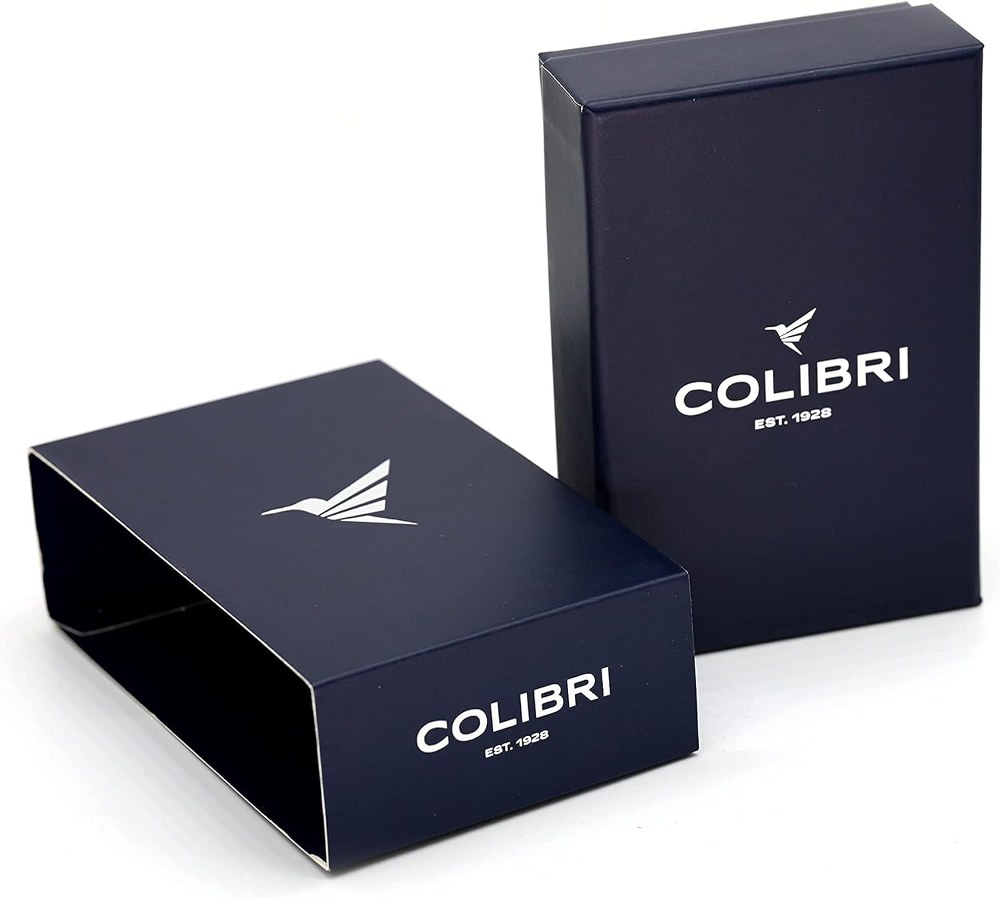 Colibri Monaco Çakmak Puro Çakmağı Mavi
