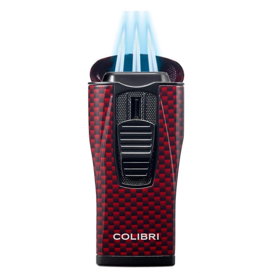 Colibri Monaco Çakmak Puro Çakmağı Kırmızı