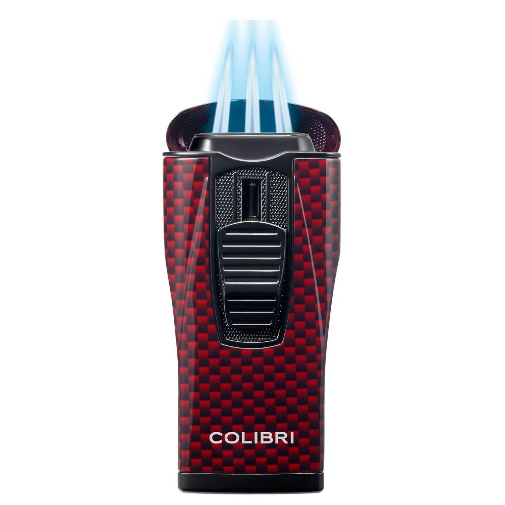 Colibri Monaco Çakmak Puro Çakmağı Kırmızı