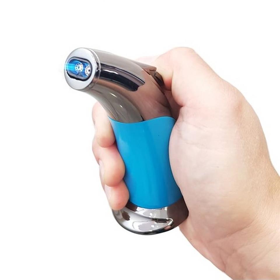 Colibri Çakmak Pürmüz Puro Çakmağı Mavi