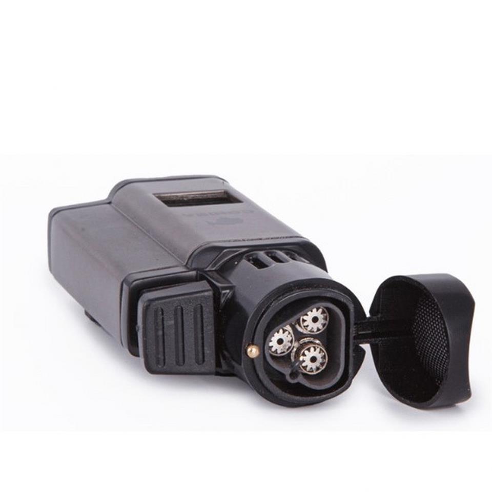 Cohiba CCM0436G 3 Jet Torch Puro Çakmağı Gri