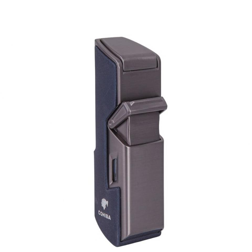 Cohiba CCM0637 Jet Torch Delicili Puro Çakmağı Lacivert
