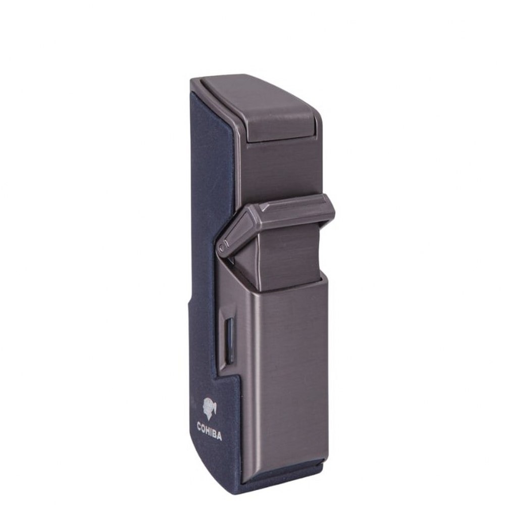 Cohiba CCM0637 Jet Torch Delicili Puro Çakmağı Lacivert