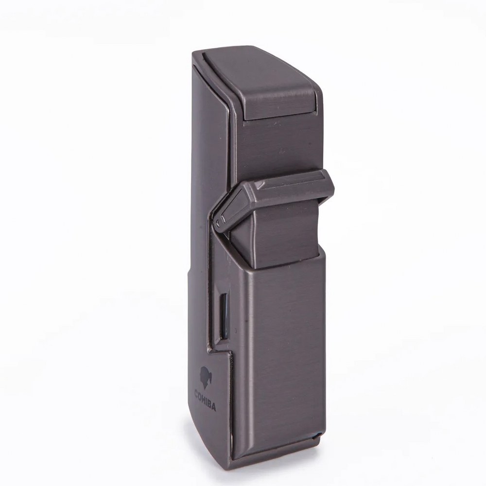 Cohiba CCM0638 Jet Torch Delicili Puro Çakmağı Gri
