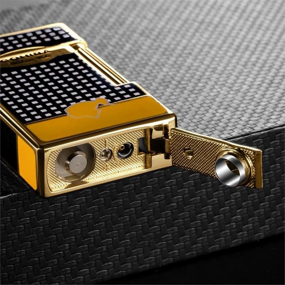 Cohiba CCM0576 Jet Torch Delicili Puro Çakmağı Sarı