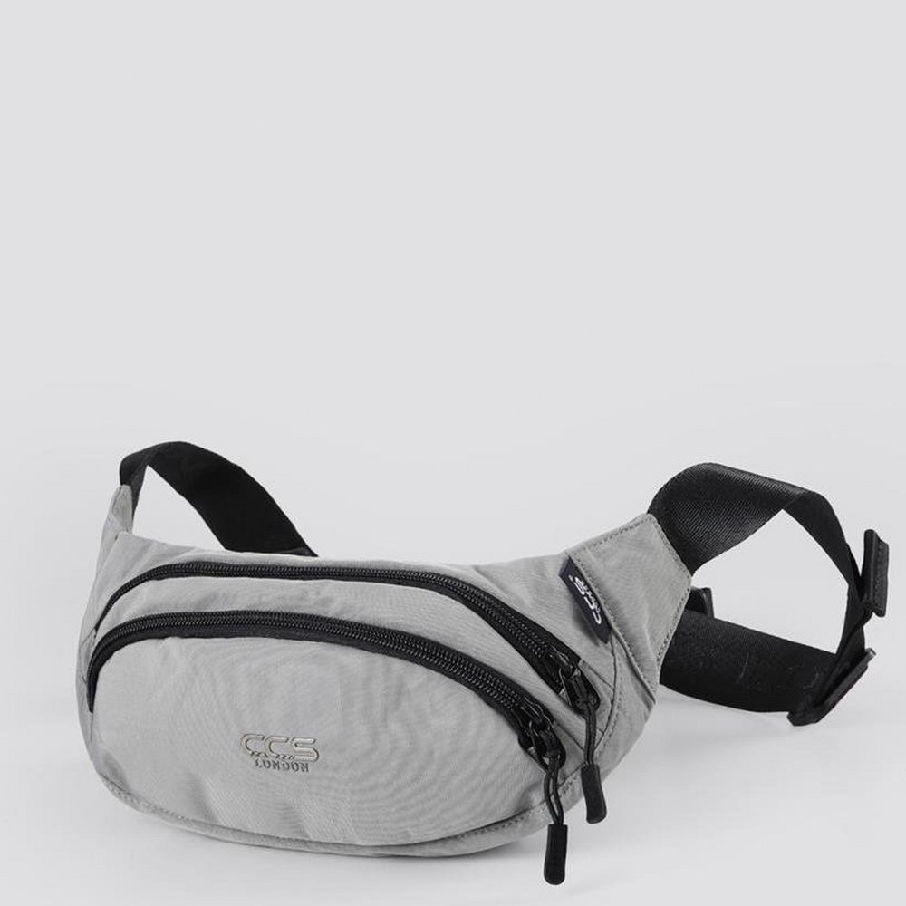 ÇÇS 31415 Sport Bel Çantası Gri