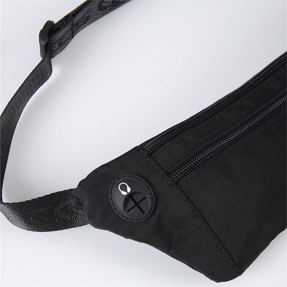 ÇÇS 31414 Slim Sport Bel Çantası Siyah